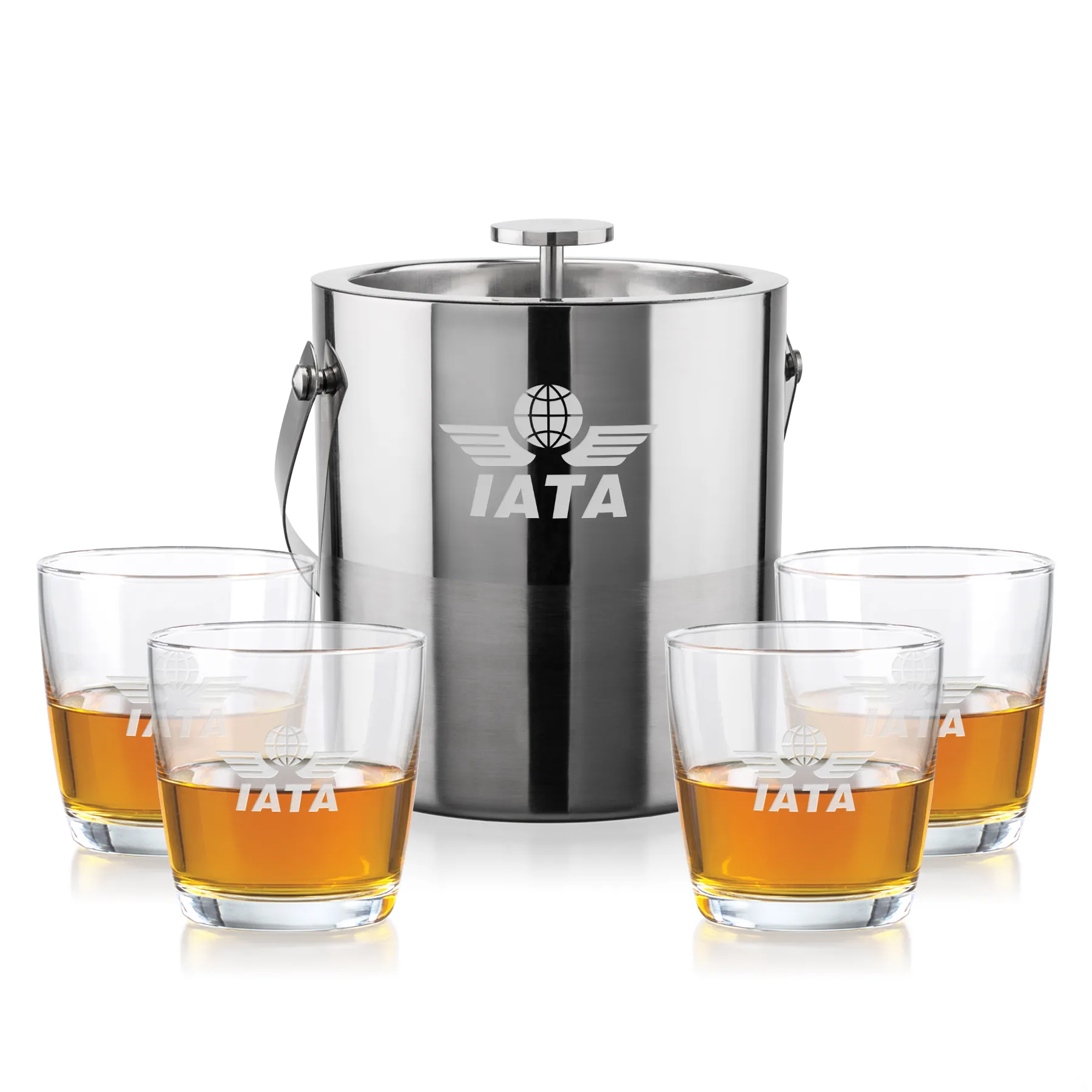 Ice Bucket OTR Set, Carberry Set, Set of 5