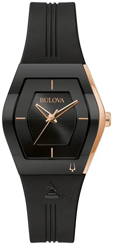 Bulova Watches Ladies' Latin Grammy Futuro Silicone Strap Watch