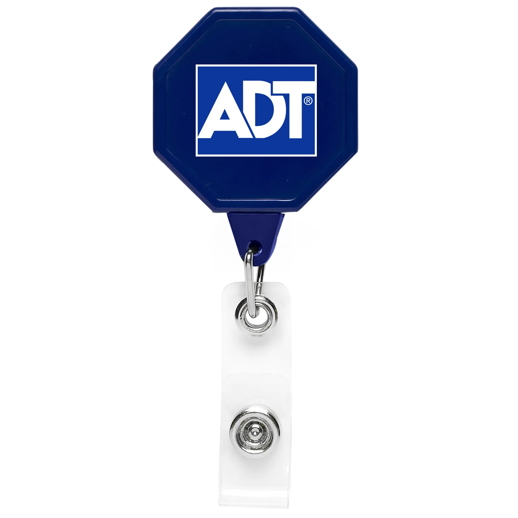Jumbo Octagon Retractable Badge Reel view 3