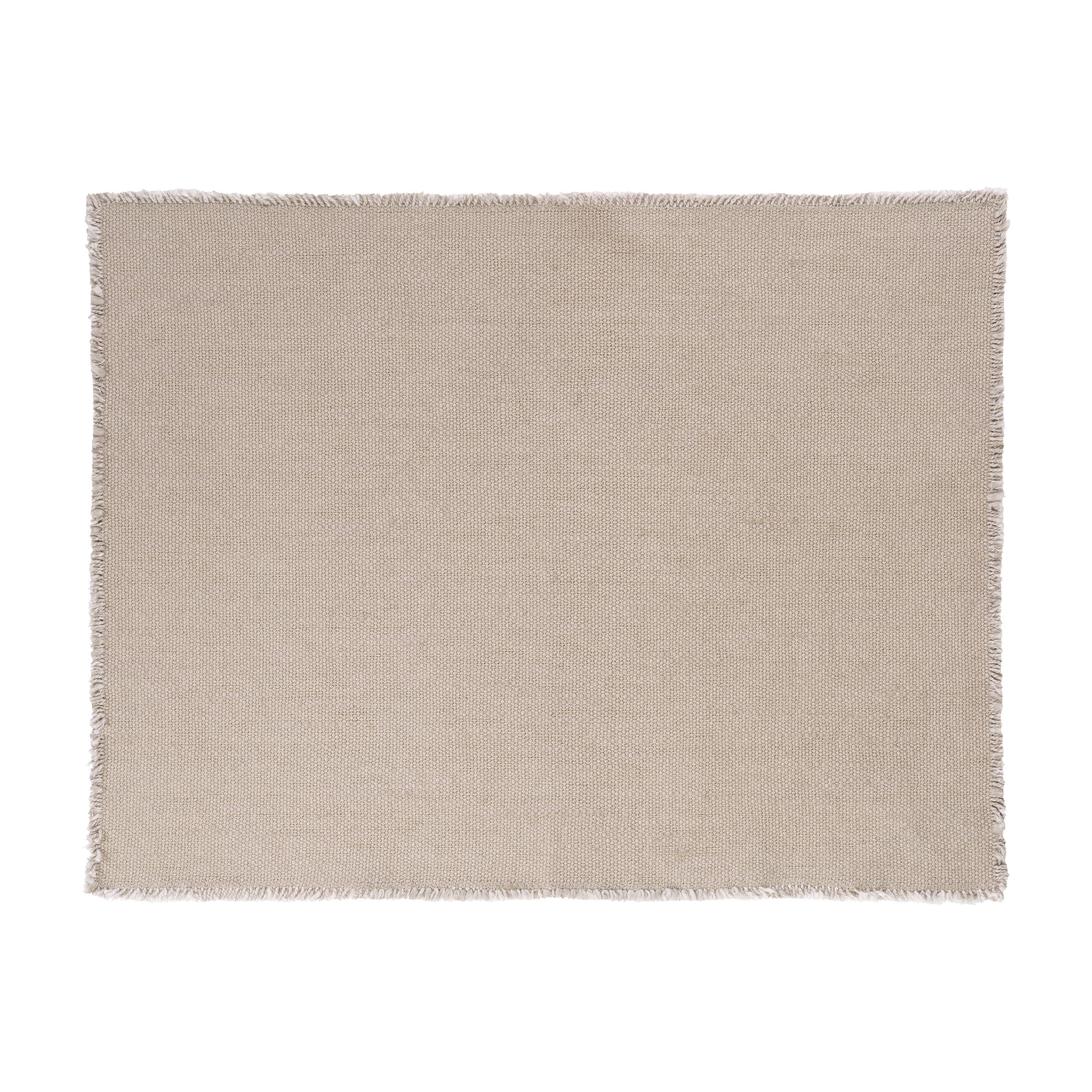 Blomus Lineo Woven Cotton Placemat - Fungi White