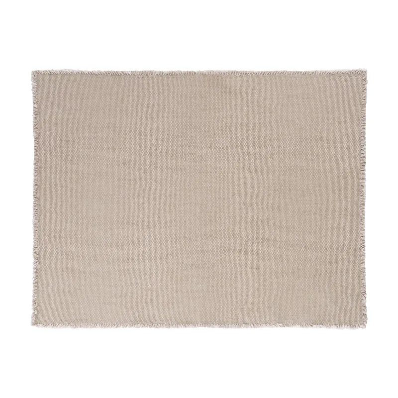 Blomus Lineo Woven Cotton Placemat - Fungi White