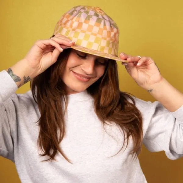 6-Panel Hat - Flat Brim - Unstructured - Poly Twill 4cp