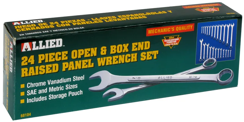 Allied 24-Piece Sae And Metric Wrench Set