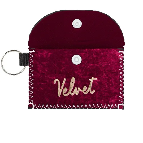 Bend & Snap Velvet Neoprene Card Wallet view 3