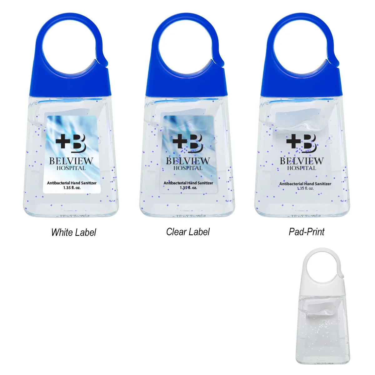1.35 Oz. Hand Sanitizer With Color Moisture Beads view 2