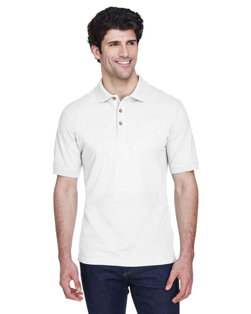 ULTRACLUB Men's Classic Piqué Polo view 6
