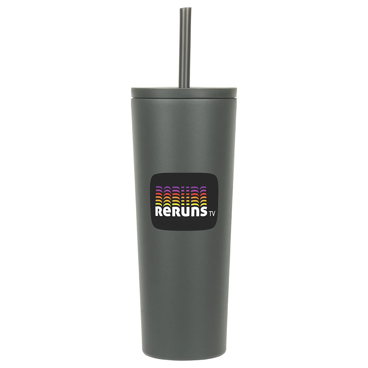 Bradford 24 oz Vacuum Insulated Stainless Steel Tumbler with Straw view 5