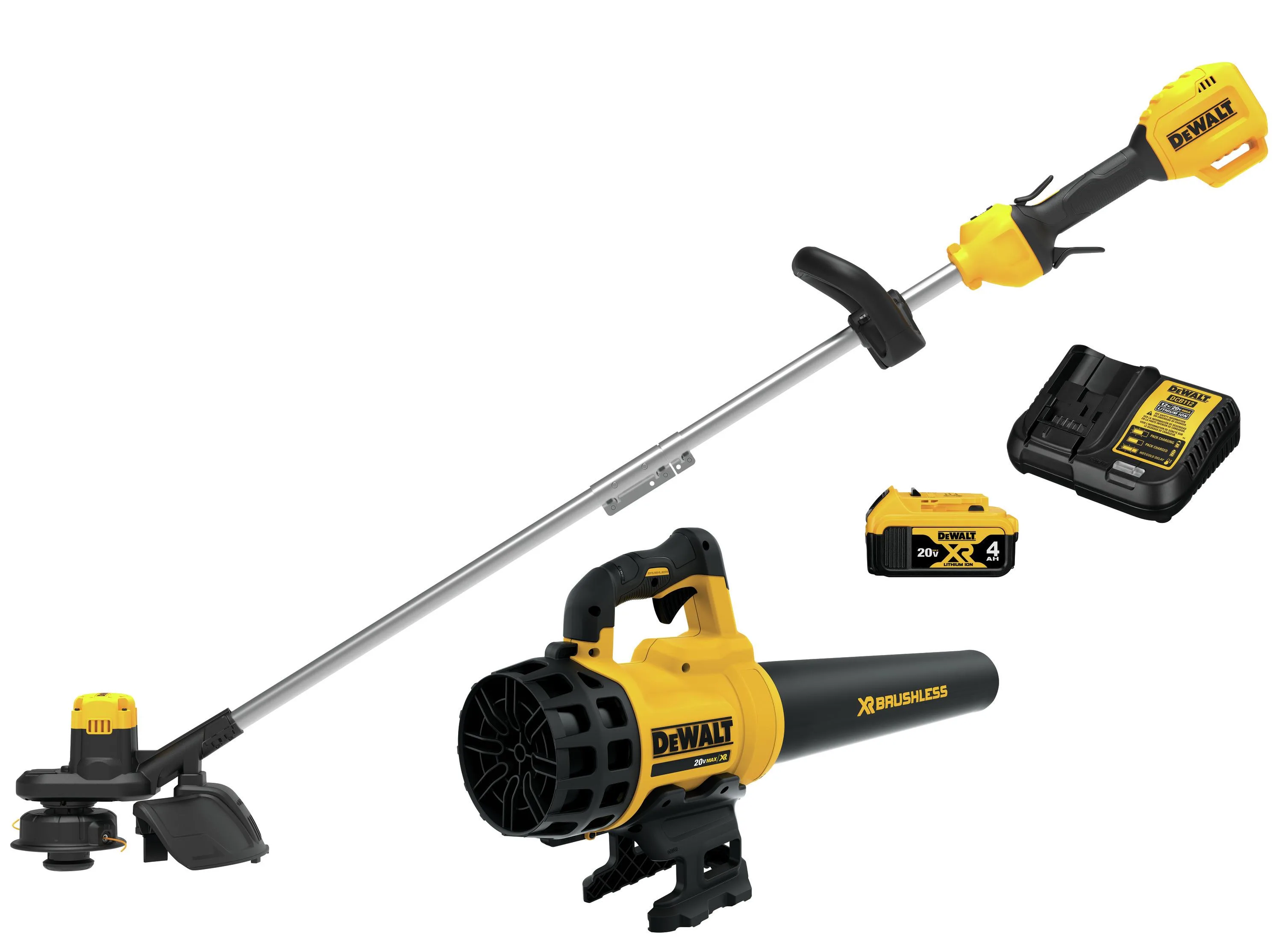 DeWalt 20V Max String Trimmer & Blower Combo Kit