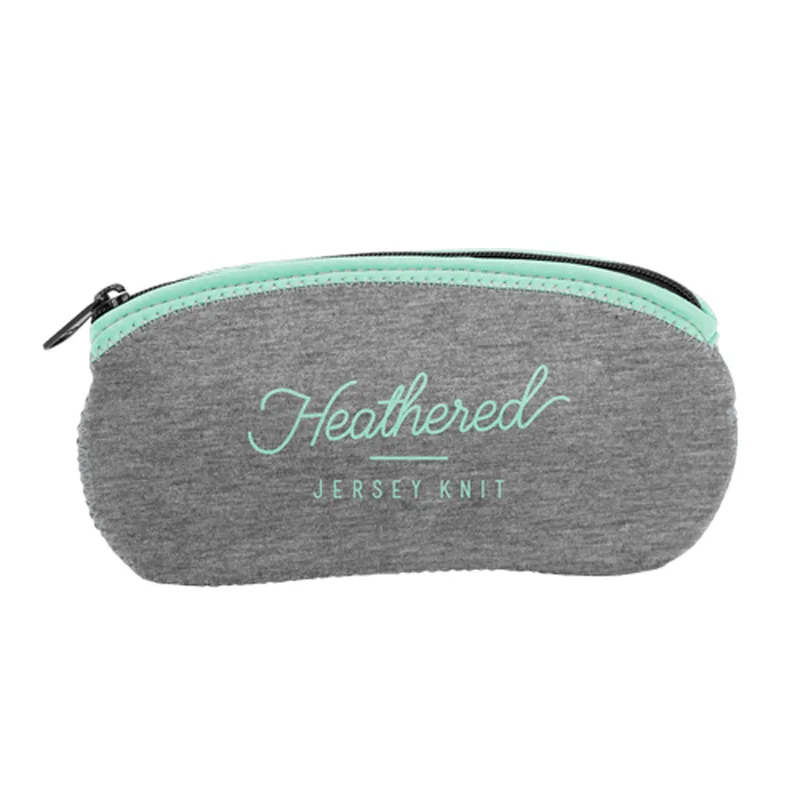 L.E.N.S. Heathered Jersey Knit Neoprene Large Eyewear Storage view 3