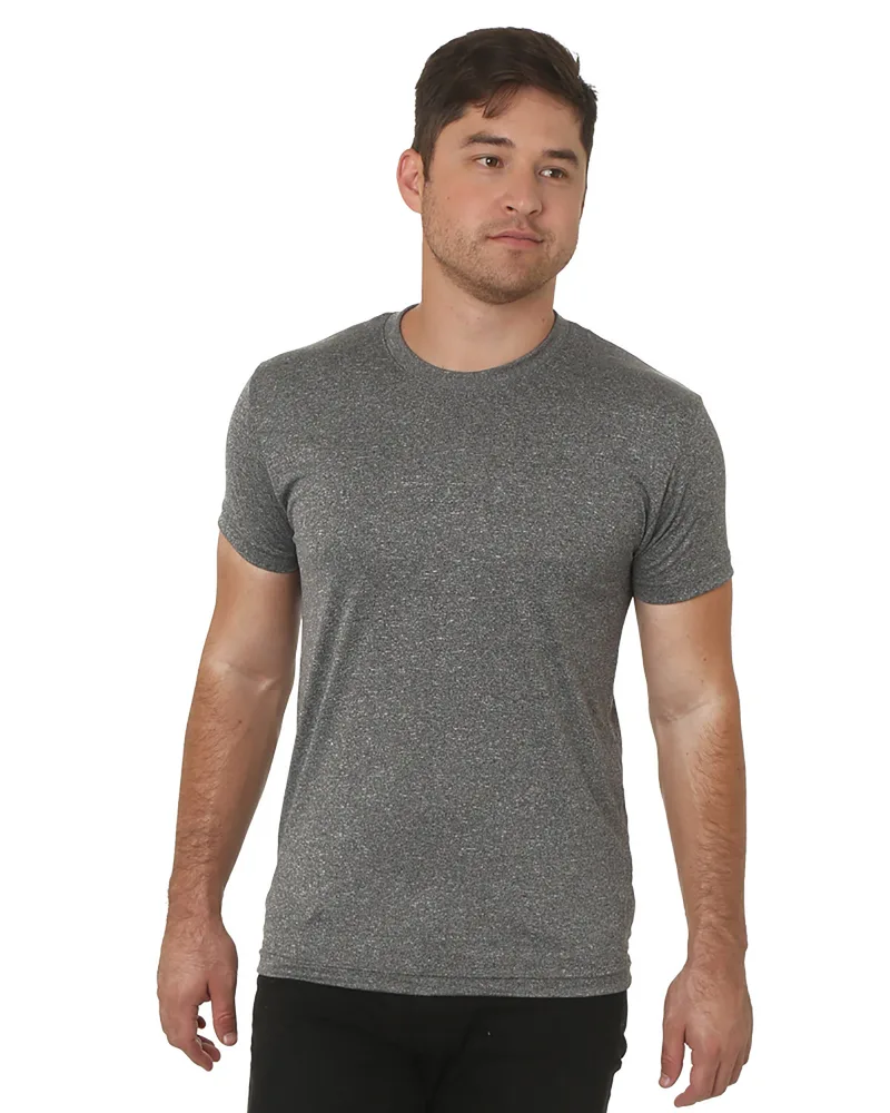 BAYSIDE Unisex USA Made Lightweight Performance T-Shirt view 3