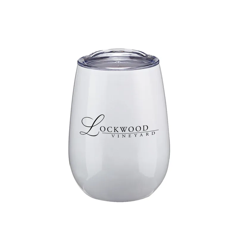 Vino Stainless Steel Stemless Wine Glass view 5