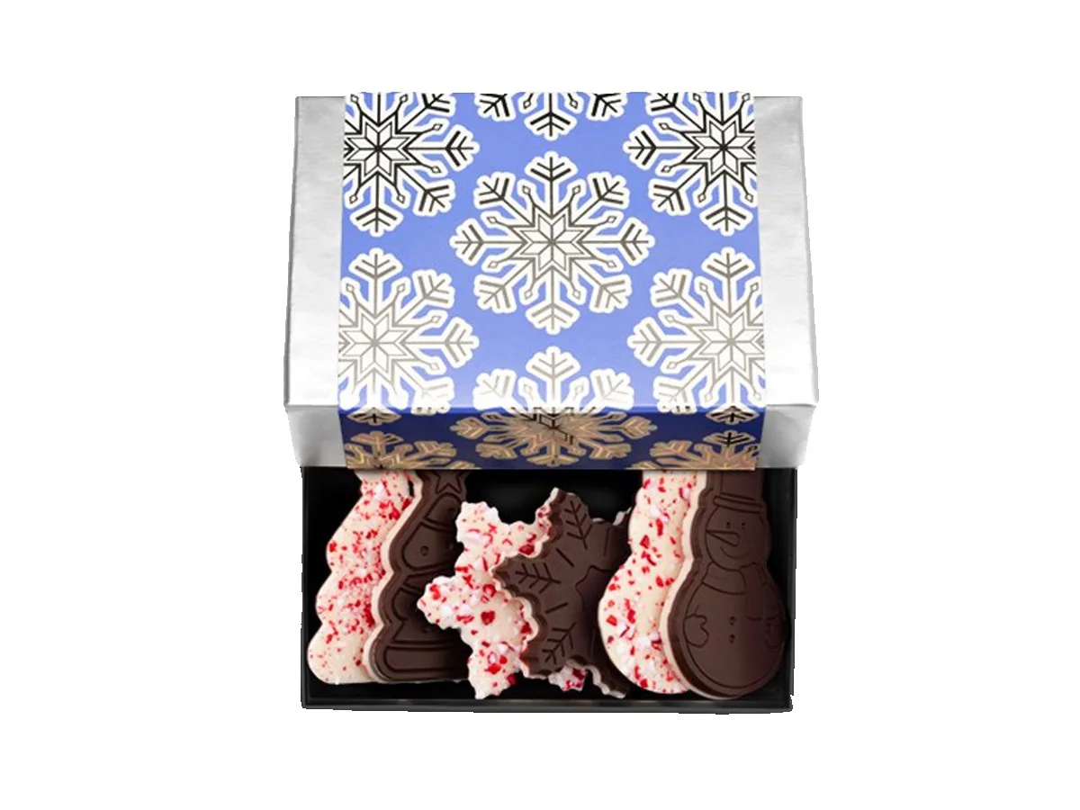 Snowflake 6-Piece Peppermint Bark Gift Set