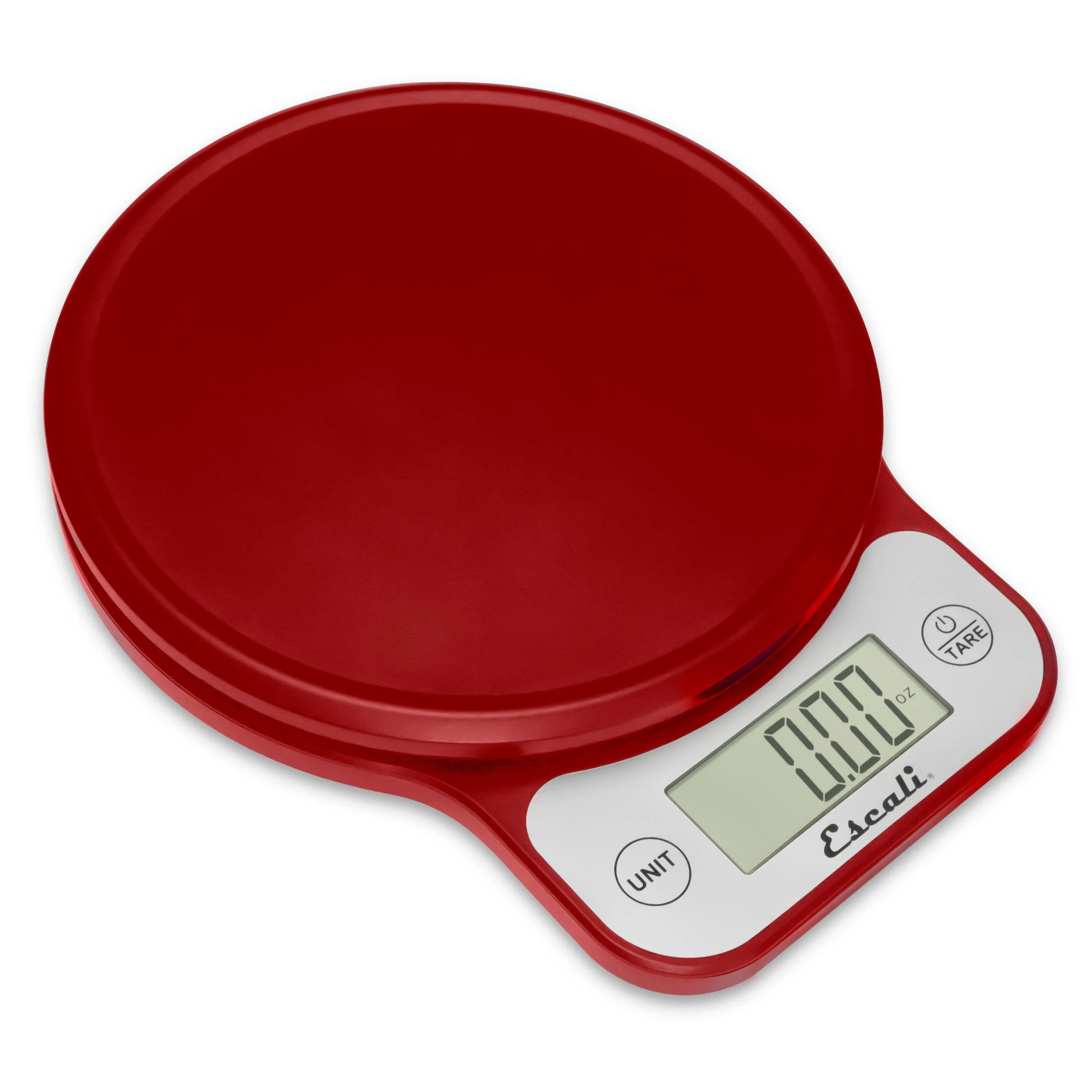 KitchenSupply Escali - Telero Digital Kitchen Scale, Red