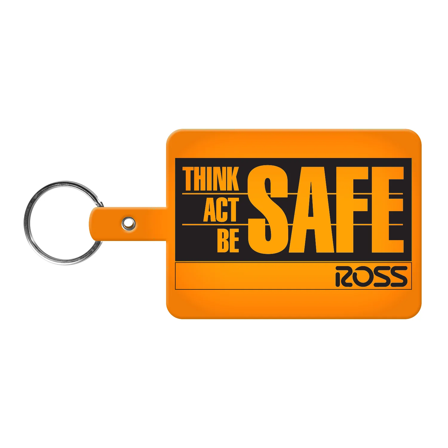 Large Rectangle Flexible Key Tag view 4