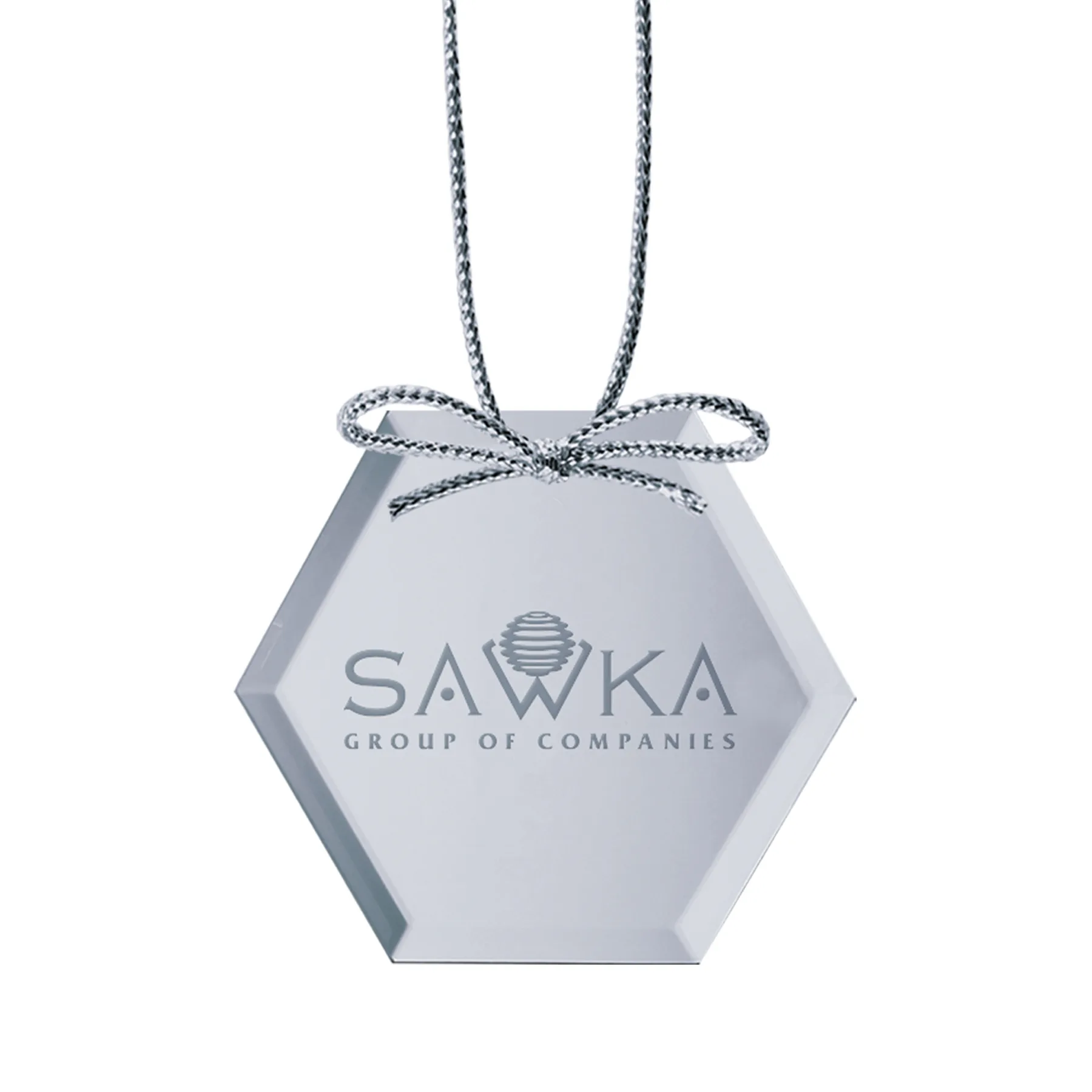 Mirror Ornament - Hexagon