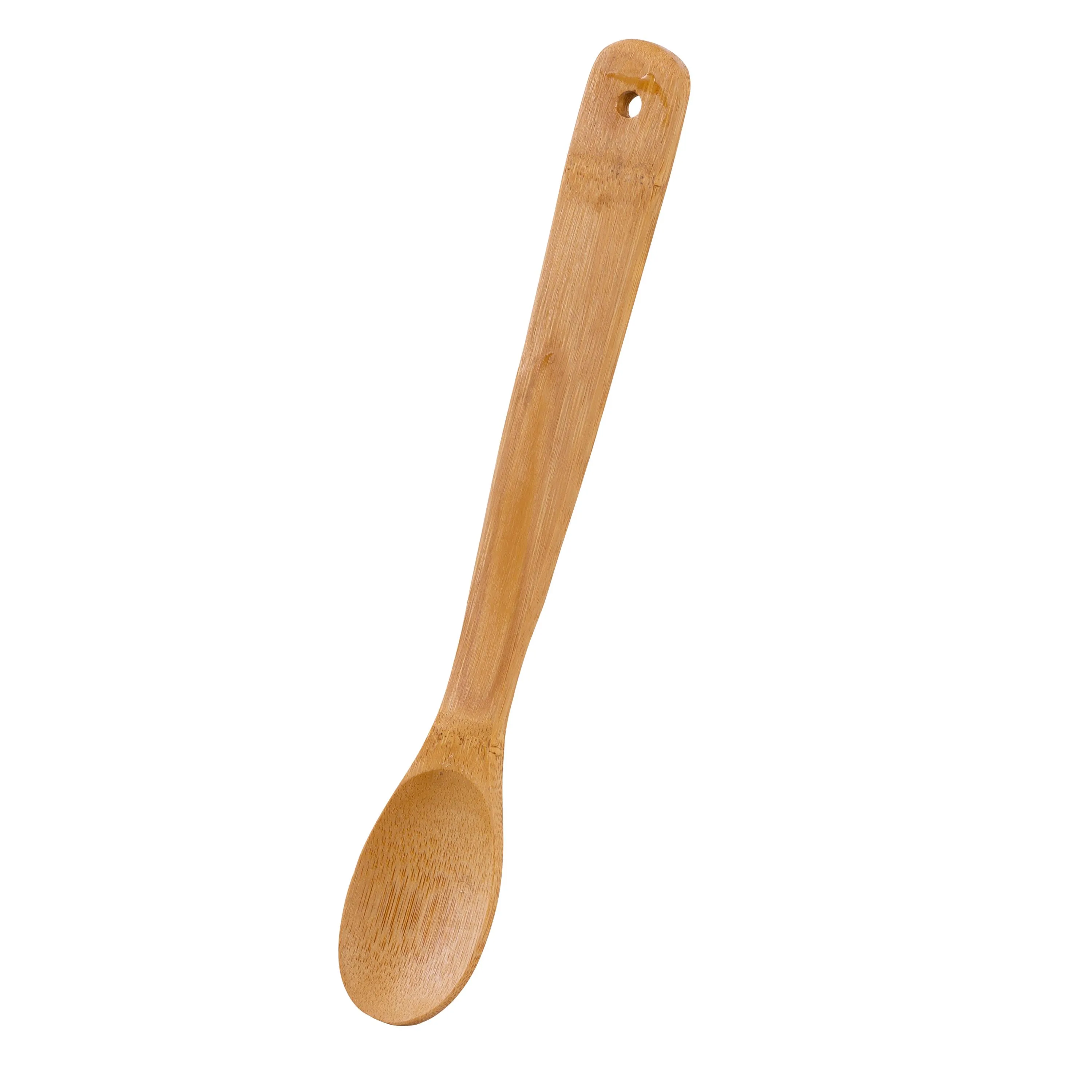 KitchenSupply Joyce Chen - Burnished Bamboo Mixing Spoon, 12-Inch