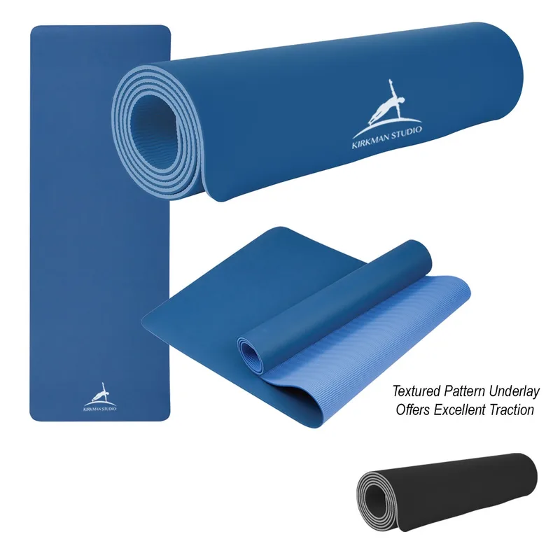 Two-tone Double Layer Yoga Mat view 2