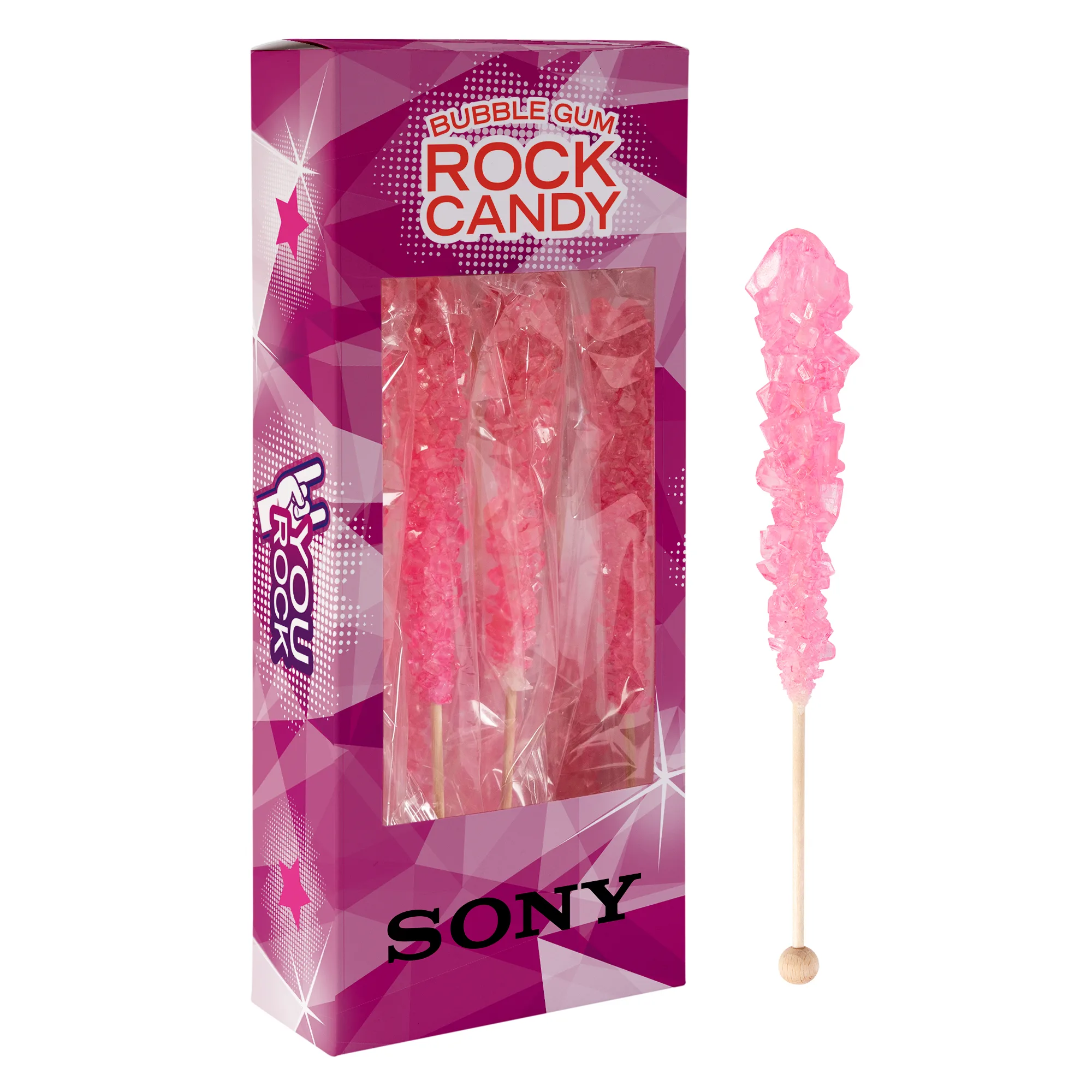 Candy By Color Rock Candy 8 pack view 2