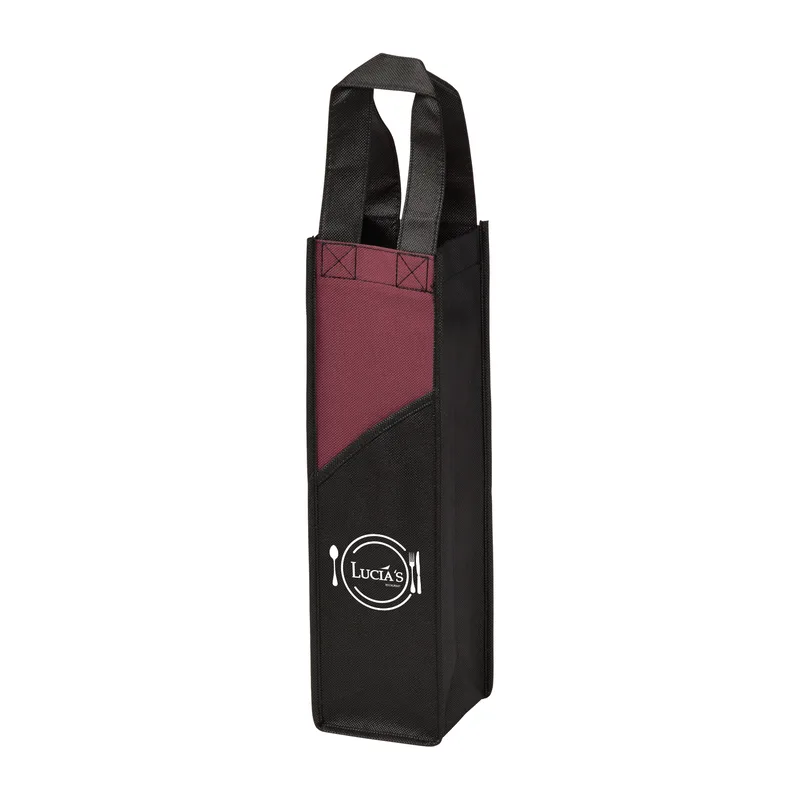 Sedona Non-Woven Wine Tote Bag view 4