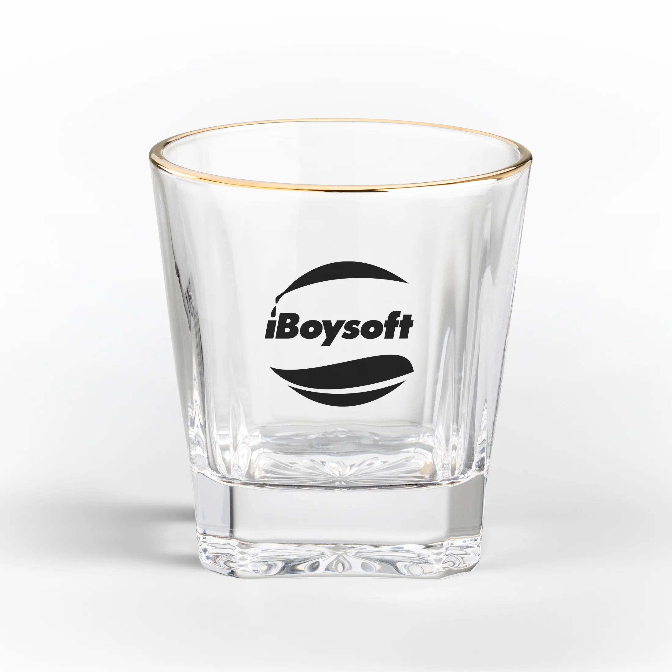 Glass Only, 1 Color, 1 Location Imprint, Gold, 10.5 oz