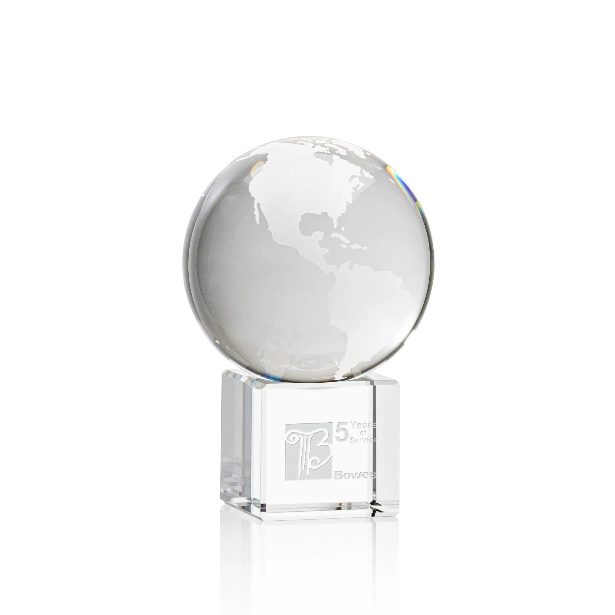 Globe Award on Cube — Globe Award on Cube