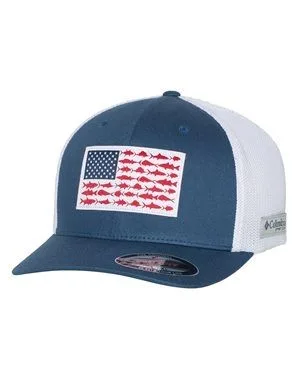 Columbia PFG Fish Flag Mesh™ Flexfit Cap view 2
