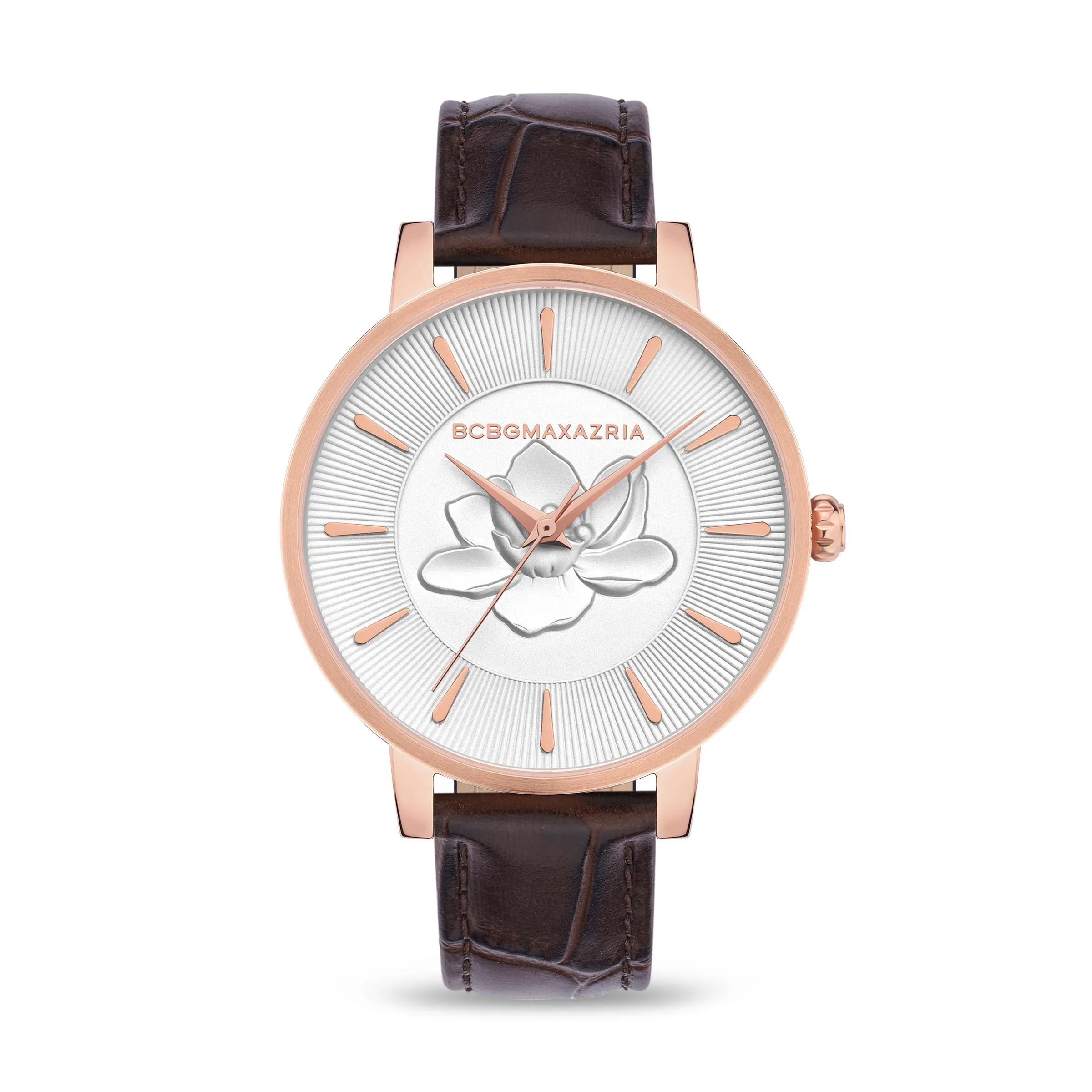 BCBGMAXAZRIA Ladies Floral Dial Watch Size Ladies Standard