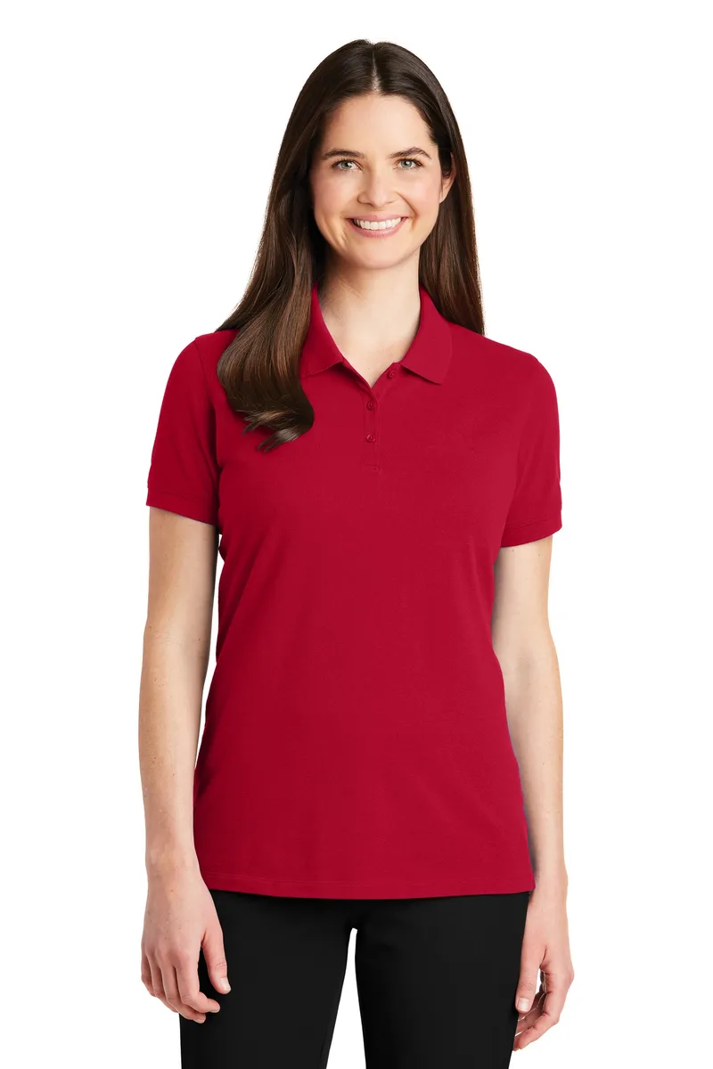 Port Authority® Women's EZCotton® Polo. view 2