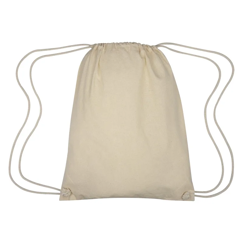 Cooper Cotton Drawstring Bag view 3