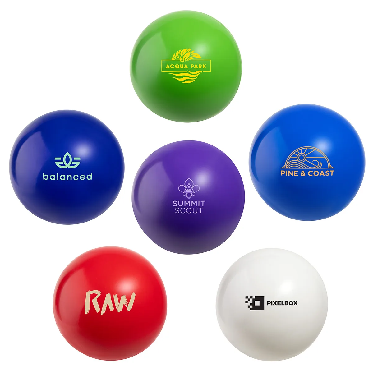 Solid 4" Vinyl Ball