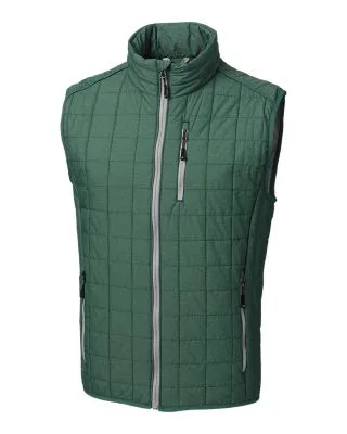Cutter & Buck Rainier PrimaLoftÂ® Mens Eco Insulated Full Zip Puffer Vest view 3
