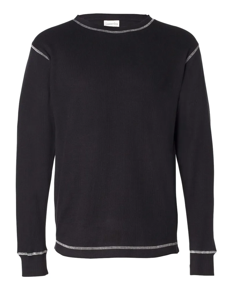 J. America® Men's Vintage Thermal Long Sleeve T-Shirt