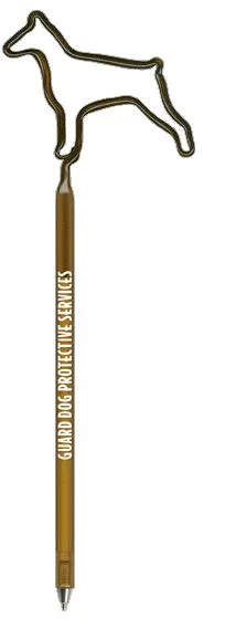 Dog Doberman Inkbend Standard, Bent Pen