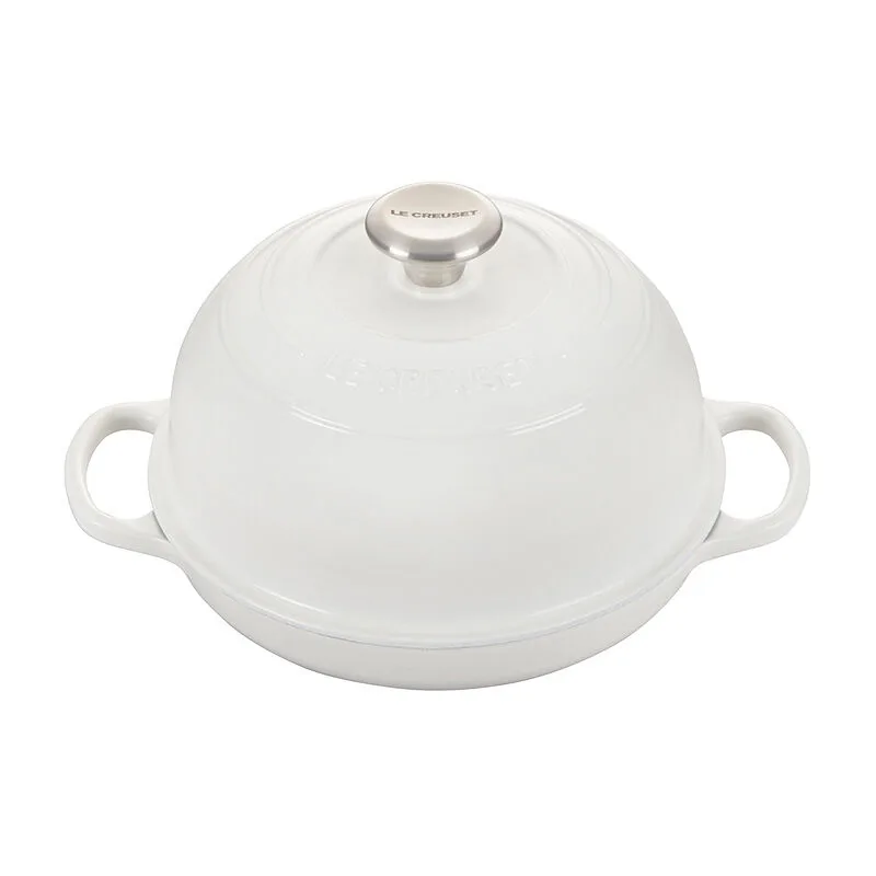 Le Creuset 1.75Qt Signature Cast Iron Bread Oven - White