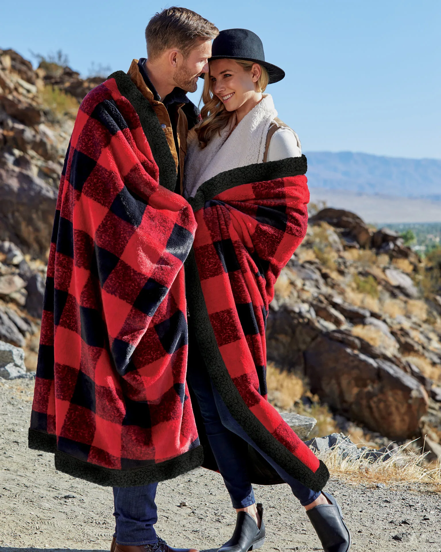 Cobblestone Mills Woodland Plaid Throw Blanket™