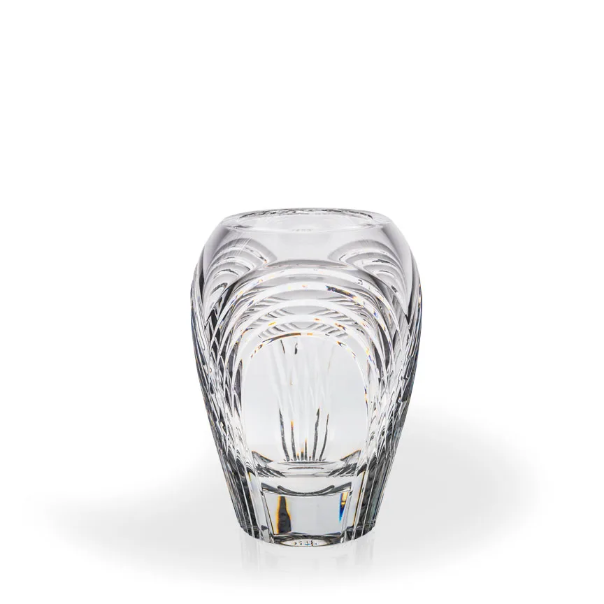 Lillian Cut Lead Crystal Vase Award - Small view 2