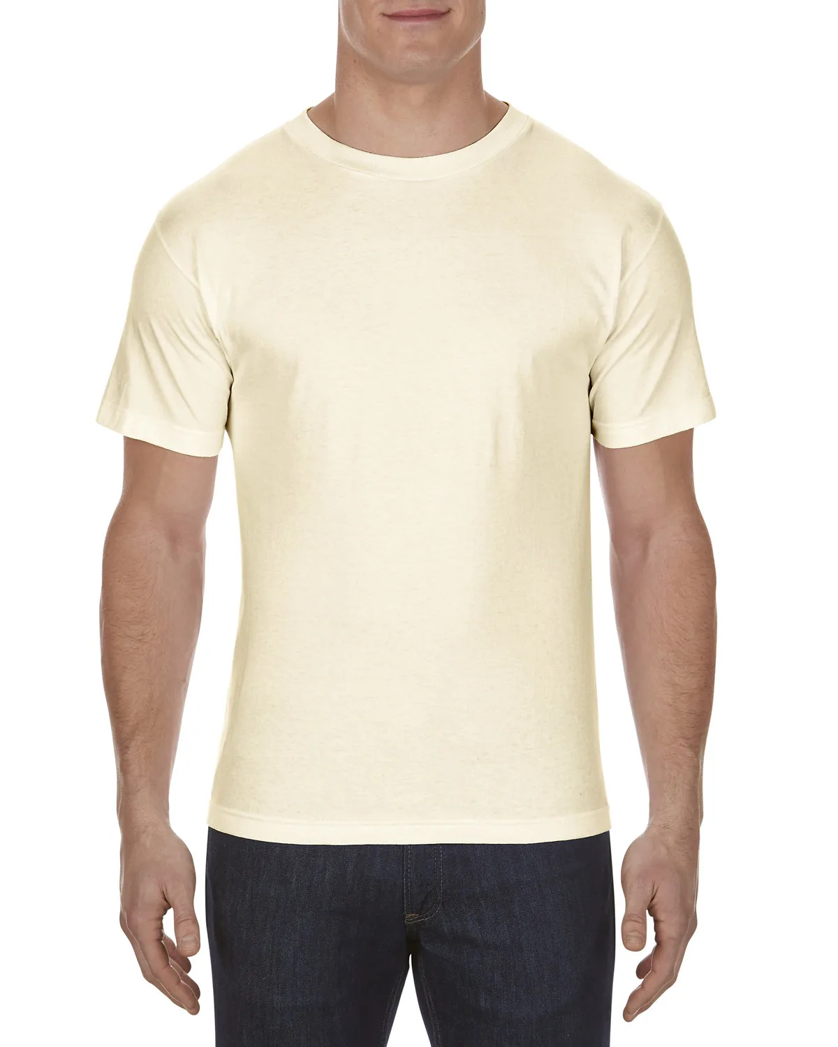 American Apparel Unisex Heavyweight Cotton T-Shirt view 6