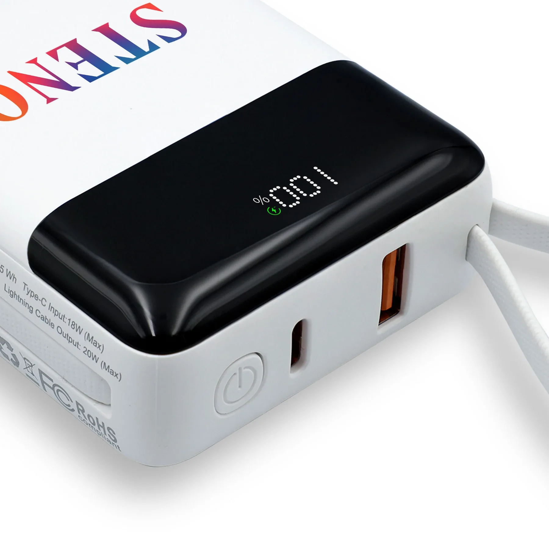 Epitome, Portable 10,000 mAh Mini Fast charging power bank view 5