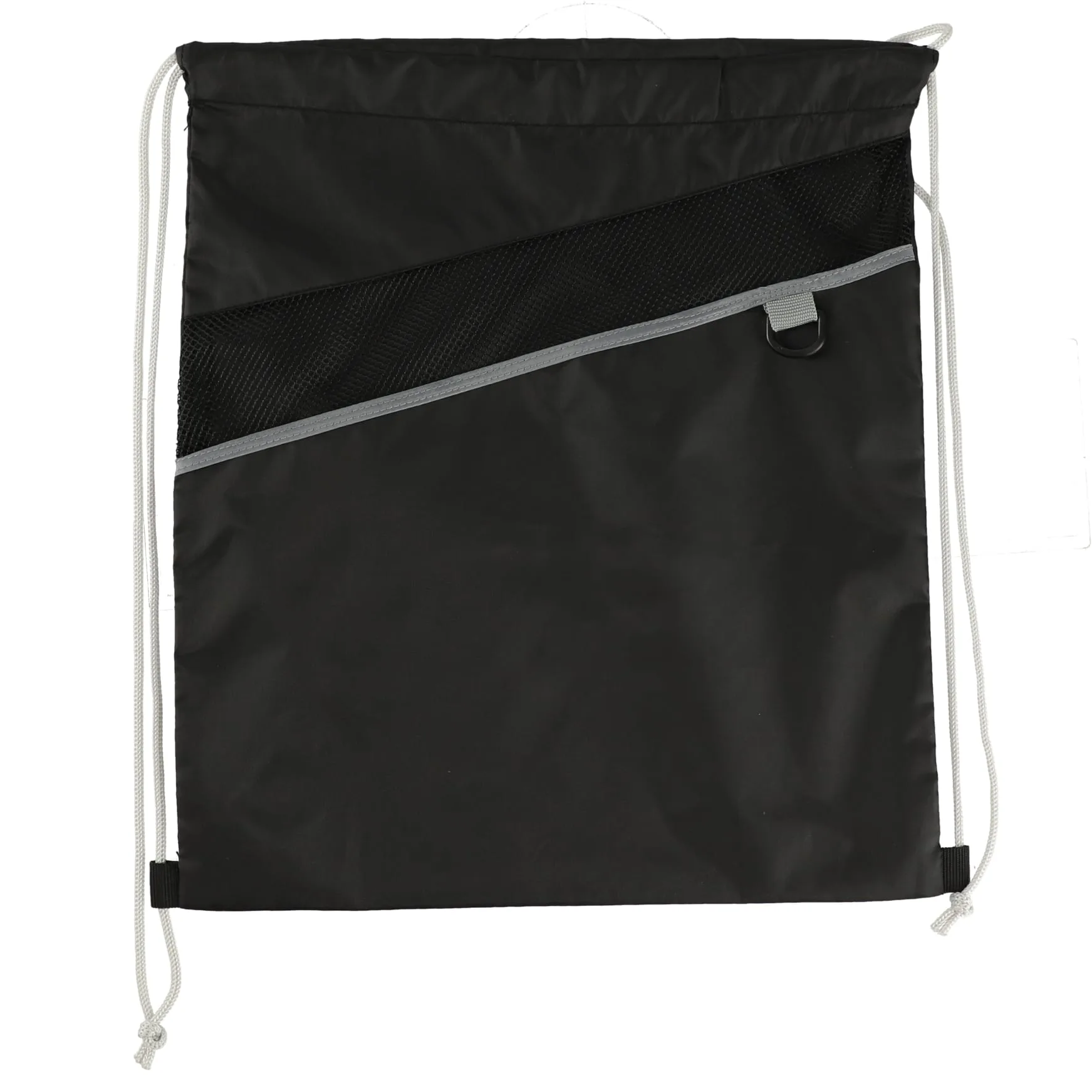 Combo Recycled Drawstring Bag view 2