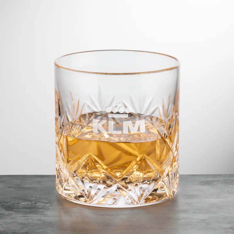 Glass Only, Deep Etch, On-the-Rocks