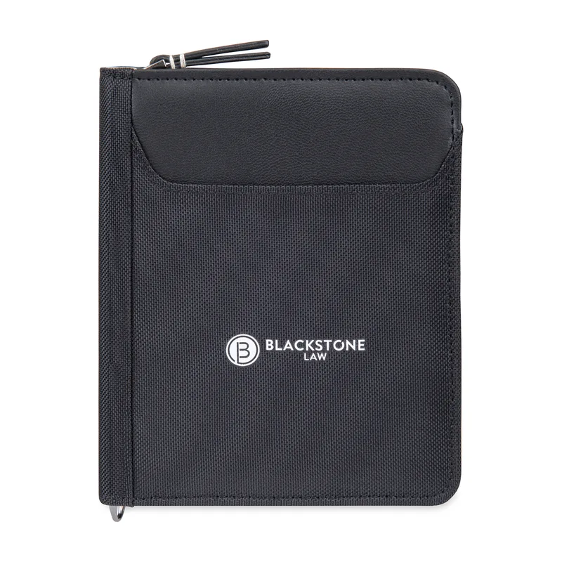 Travis & Wells® Lennox Passport Wallet - Black