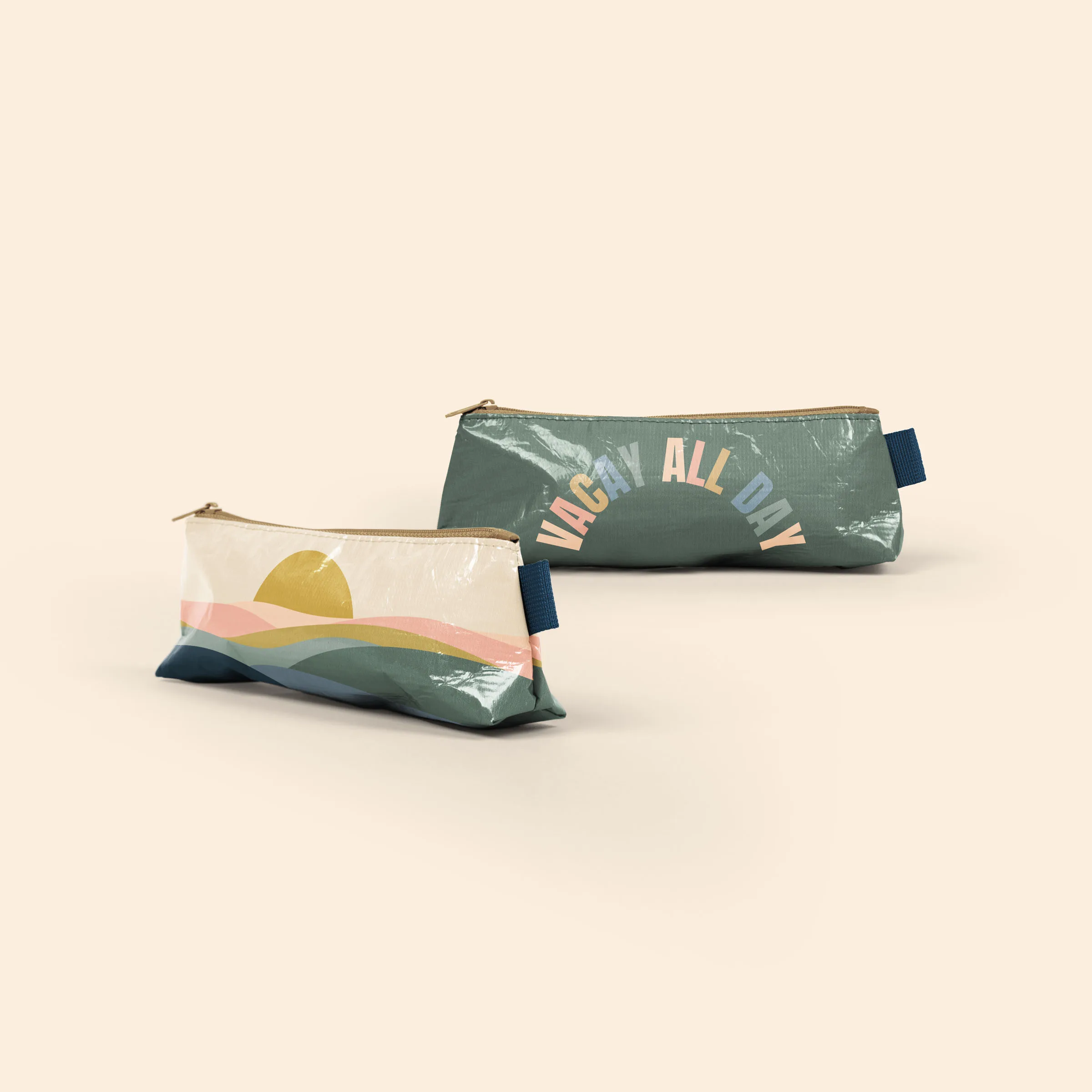 Laminated Non-Woven Rpet Fiddlesticks Medium Pouch view 2