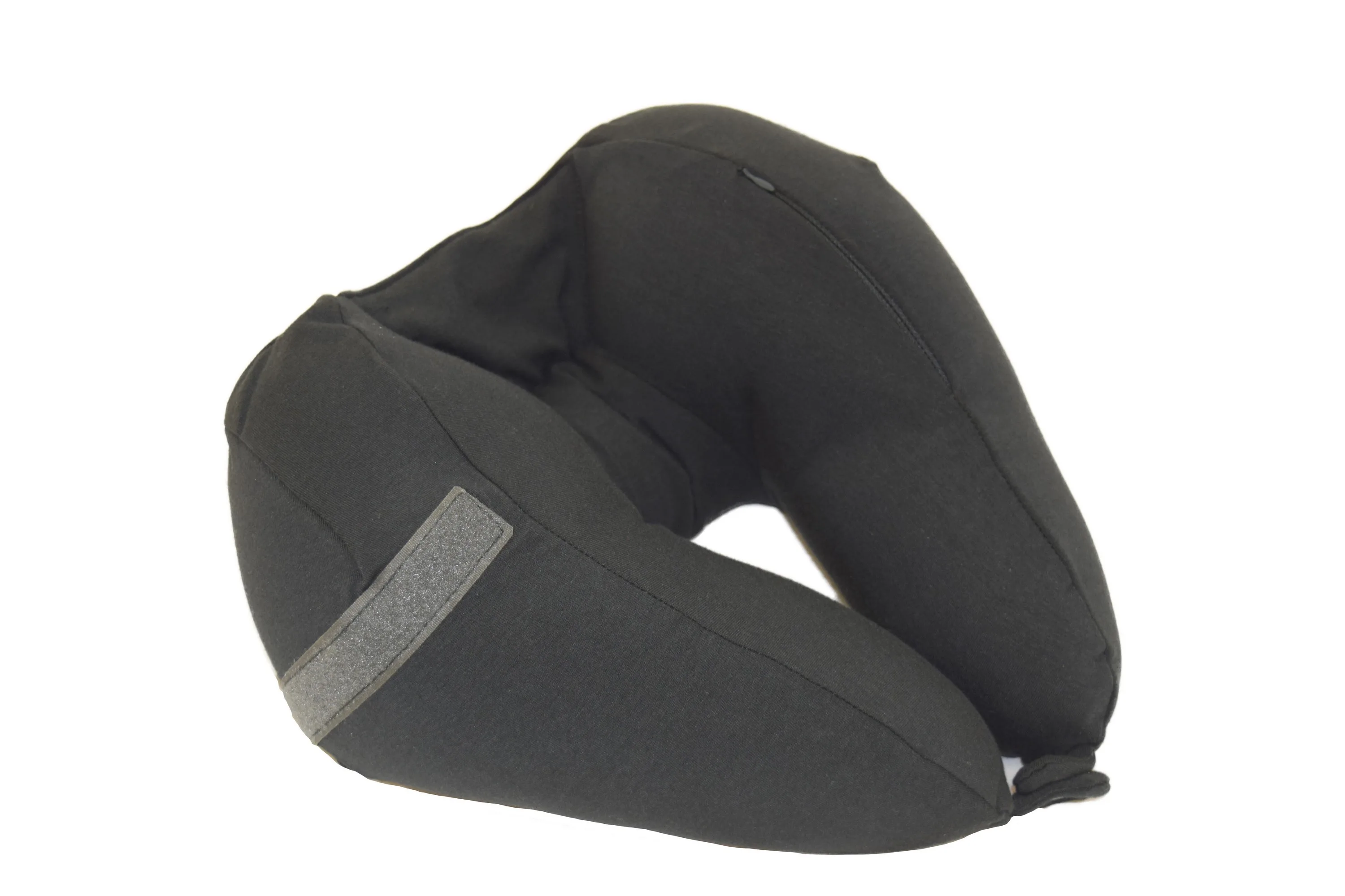 Yogibo Nap X Travel Neck Pillow W/ Built-In Eye Mask Dark Gray