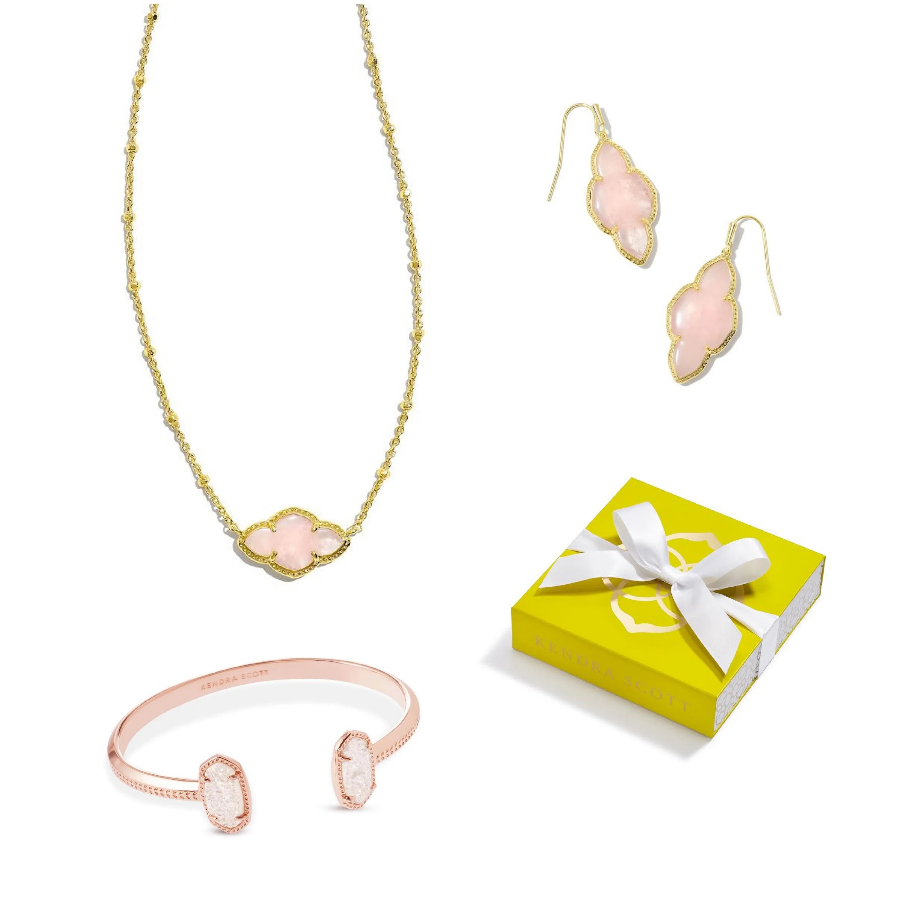Kendra Scott Abbie Set & Elton Cuff Combo