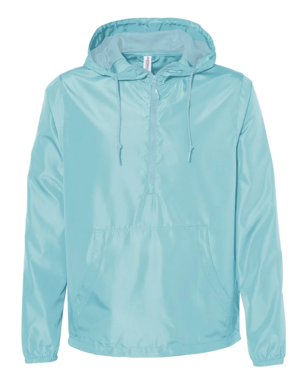Independent Trading Co.® Unisex Lightweight Quarter-Zip Windbreaker Pullover Jacket view 3