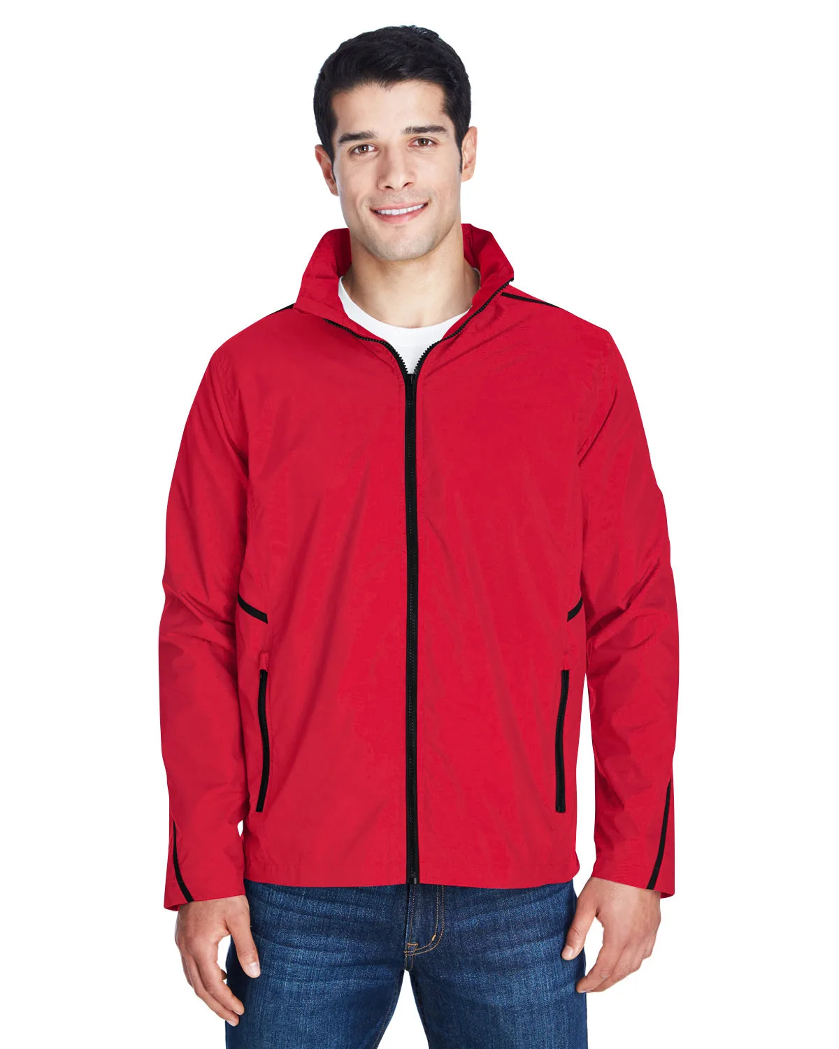 Team 365 Unisex Conquest Jacket w/Mesh Lining view 4