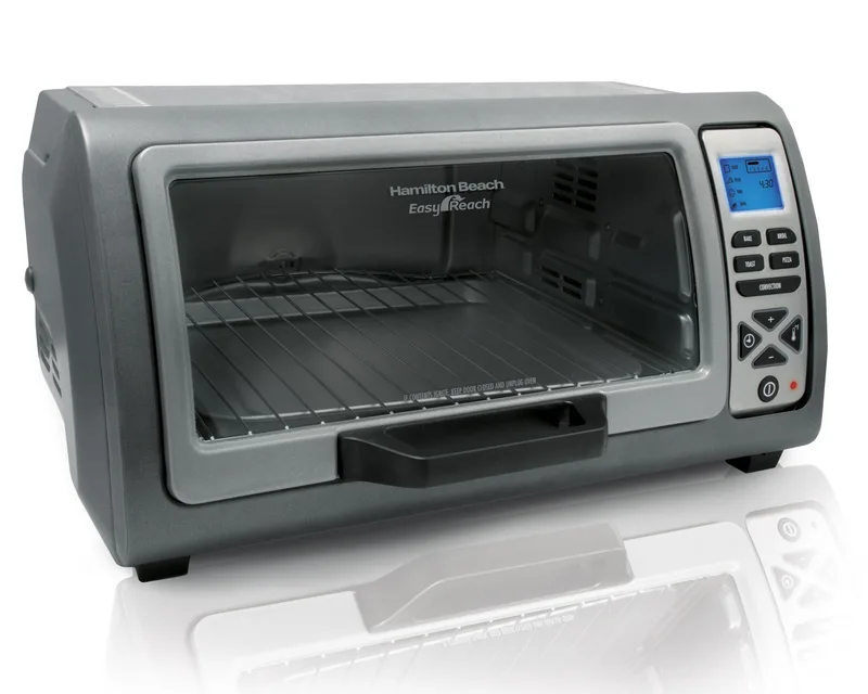 Hamilton Beach® Easy Reach™ Digital Toaster Oven w/Roll-Top Door