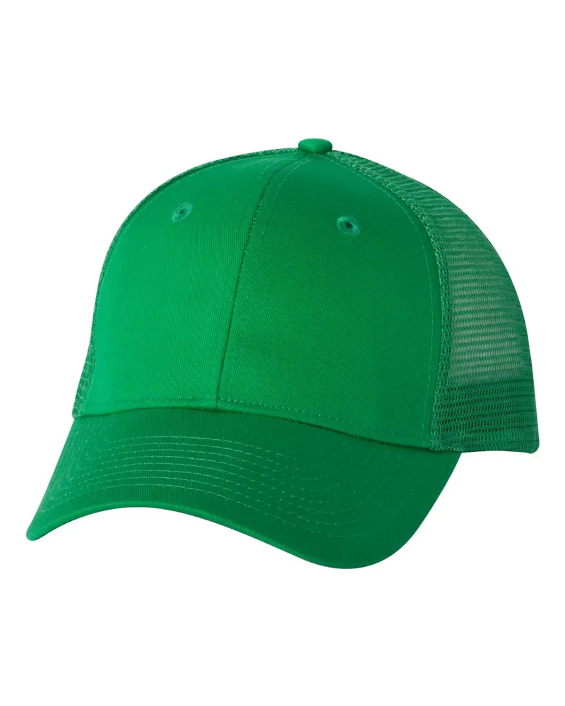 Valucap™ Mesh-Back Twill Trucker Cap