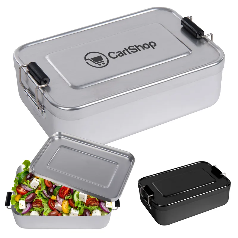 Grip Latch Aluminum Bento Box view 2