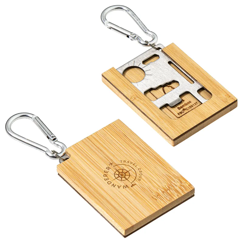 Best Buddy Tools® Bamboo Multi-Tool with Carabiner